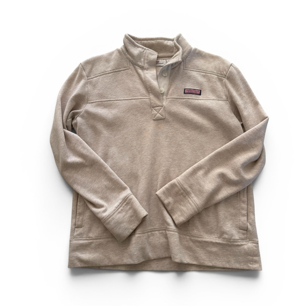 Vineyard Vines Beige Pullover Sweatshirt
